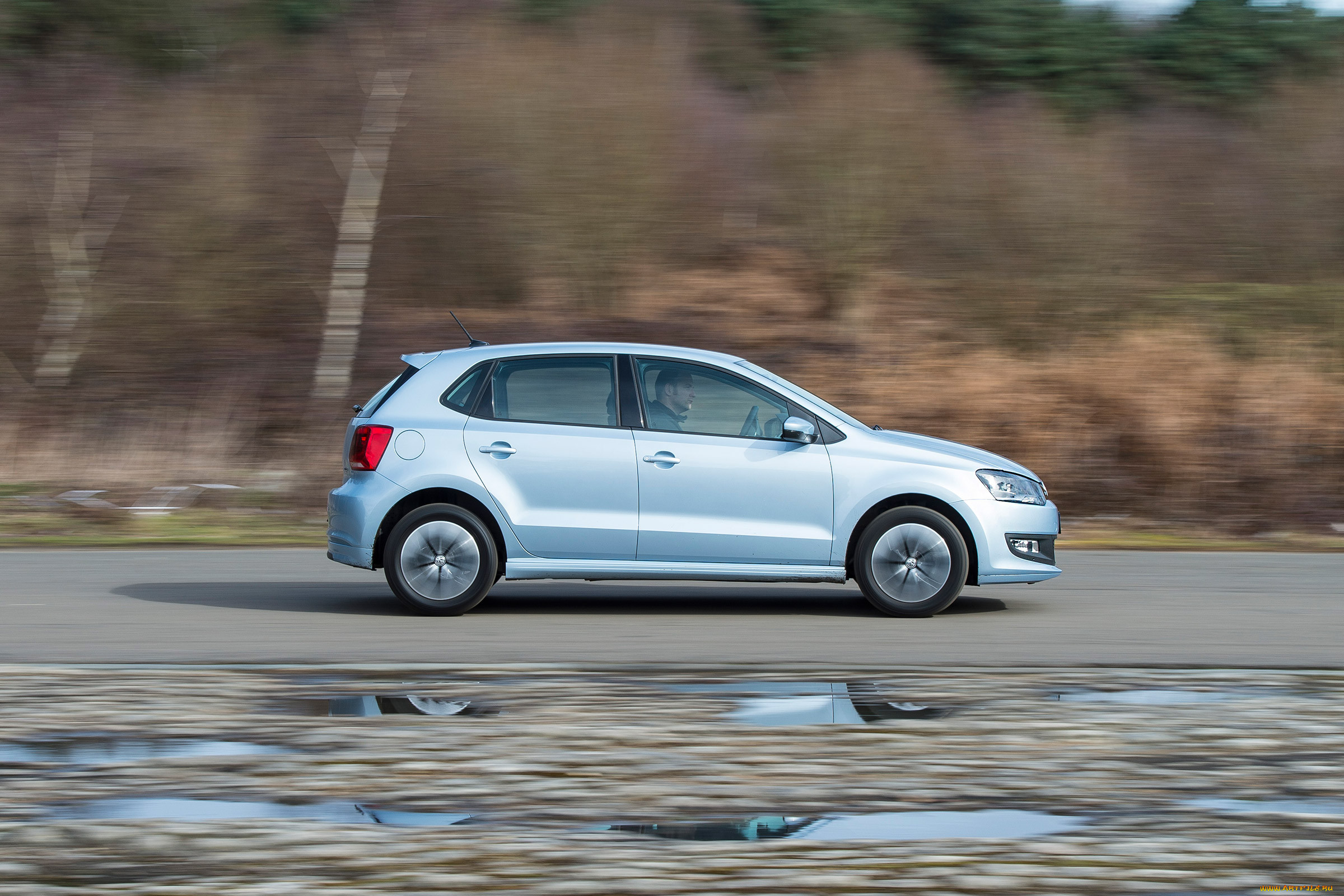 , volkswagen, bluemotion, polo, typ, 6r, uk-spec, 5-door, 2014